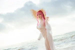 星之迟迟《《鸣夏》 絮库夫》写真图集 25P｜在线预览与图包下载