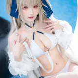 阿包也是兔娘《安克雷奇泳装》写真图集 36P｜在线预览与图包下载