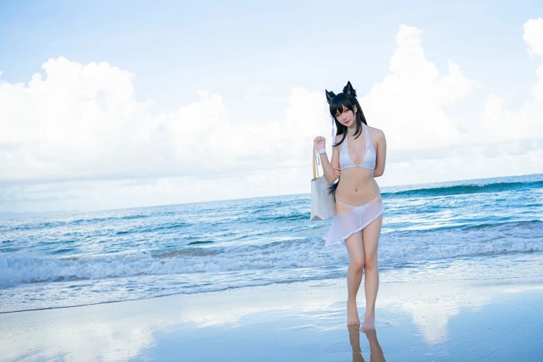 星之迟迟《《鸣夏》 爱宕》写真图集 10P｜在线预览与图包下载