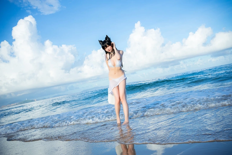 星之迟迟《《鸣夏》 爱宕》写真图集 10P｜在线预览与图包下载