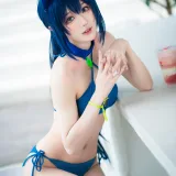 阿包也是兔娘《花园泳装》写真图集 35P｜在线预览与图包下载