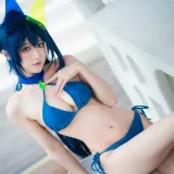 阿包也是兔娘《花园泳装》写真图集 35P｜在线预览与图包下载