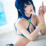 阿包也是兔娘《花园泳装》写真图集 35P｜在线预览与图包下载