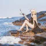 桜桃喵《闪灵泳衣》写真图集 42P｜在线预览与图包下载