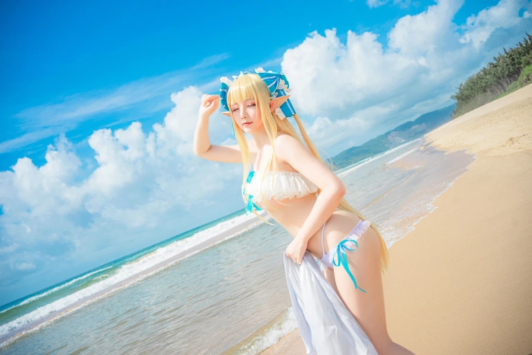 星之迟迟《《鸣夏》 半人马》写真图集 25P｜在线预览与图包下载
