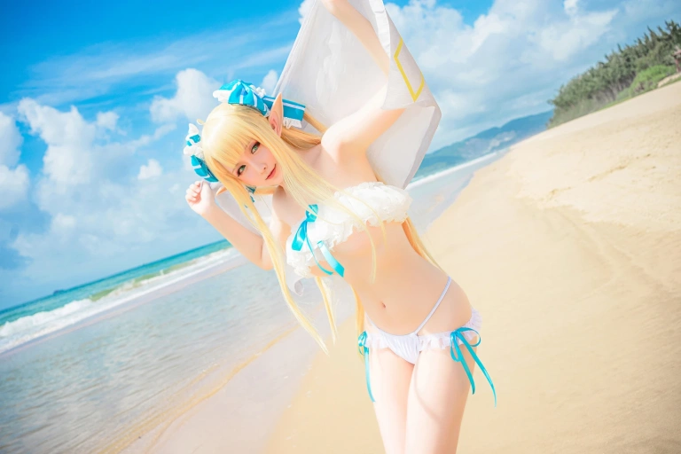 星之迟迟《《鸣夏》 半人马》写真图集 25P｜在线预览与图包下载