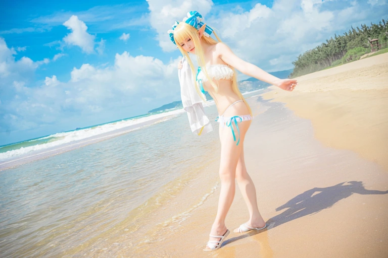星之迟迟《《鸣夏》 半人马》写真图集 25P｜在线预览与图包下载