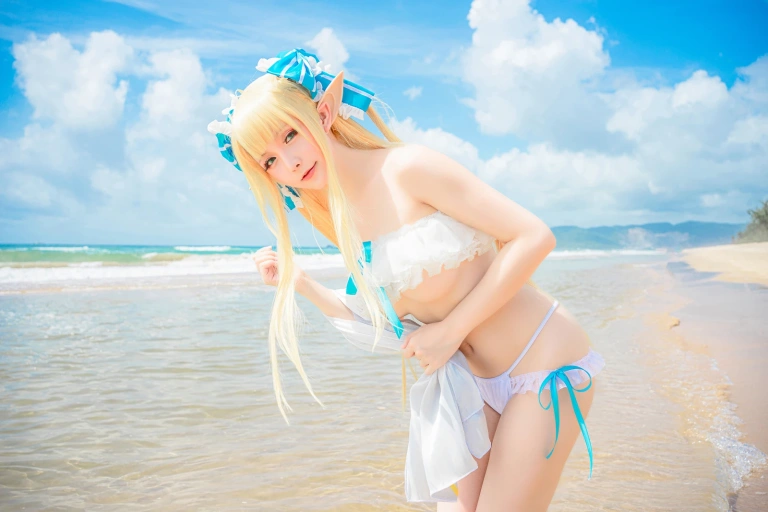 星之迟迟《《鸣夏》 半人马》写真图集 25P｜在线预览与图包下载