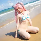 星之迟迟《《鸣夏》 布莱默顿》写真图集 15P｜在线预览与图包下载