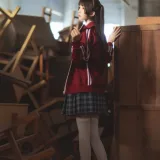桜桃喵《桜桃未熟3 废弃教室》写真图集 38P｜在线预览与图包下载