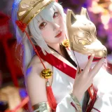 阿包也是兔娘《樱境物语 巫女浴池》写真图集 58P+1V｜在线预览与图包下载