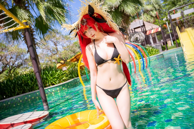 星之迟迟《《鸣夏》 火奴鲁鲁》写真图集 25P｜在线预览与图包下载