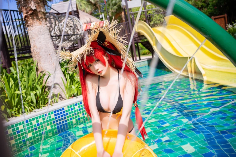 星之迟迟《《鸣夏》 火奴鲁鲁》写真图集 25P｜在线预览与图包下载
