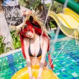 星之迟迟《《鸣夏》 火奴鲁鲁》写真图集 25P｜在线预览与图包下载