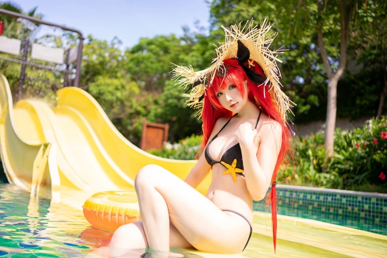 星之迟迟《《鸣夏》 火奴鲁鲁》写真图集 25P｜在线预览与图包下载