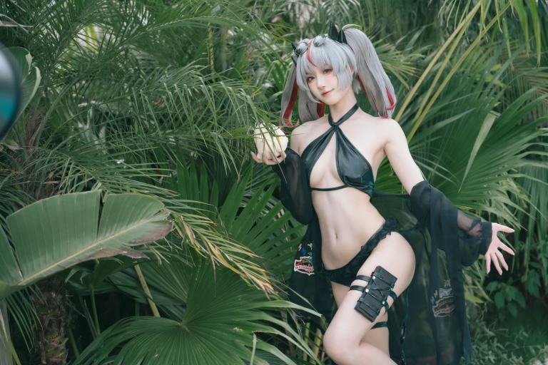 阿包也是兔娘《碧蓝航线 阿诺德》写真图集 38P｜在线预览与图包下载