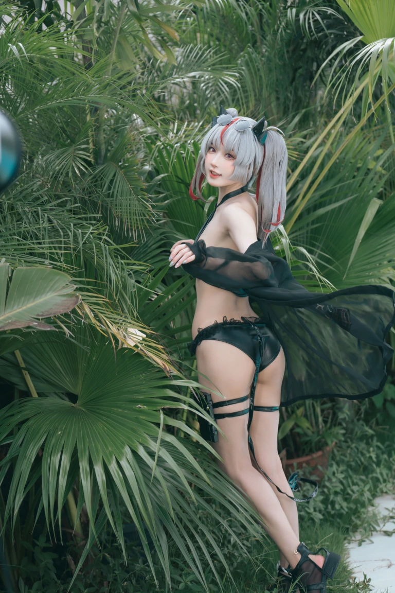 阿包也是兔娘《碧蓝航线 阿诺德》写真图集 38P｜在线预览与图包下载