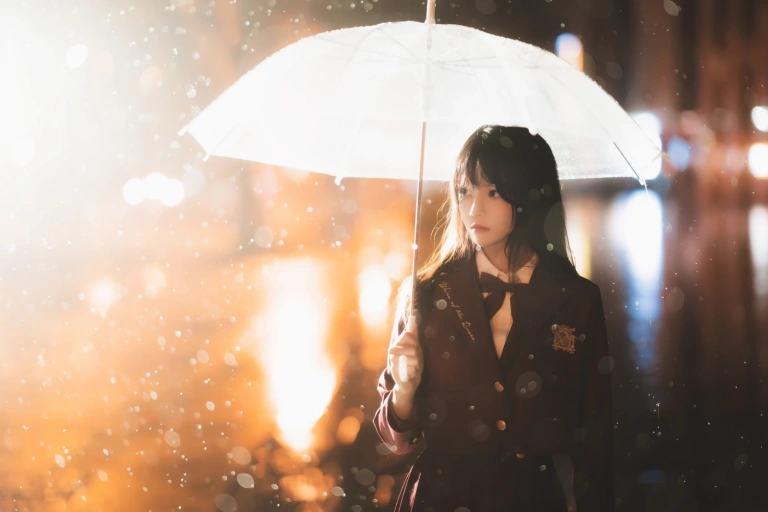 桜桃喵《桜桃未熟3 雨下》写真图集 43P｜在线预览与图包下载