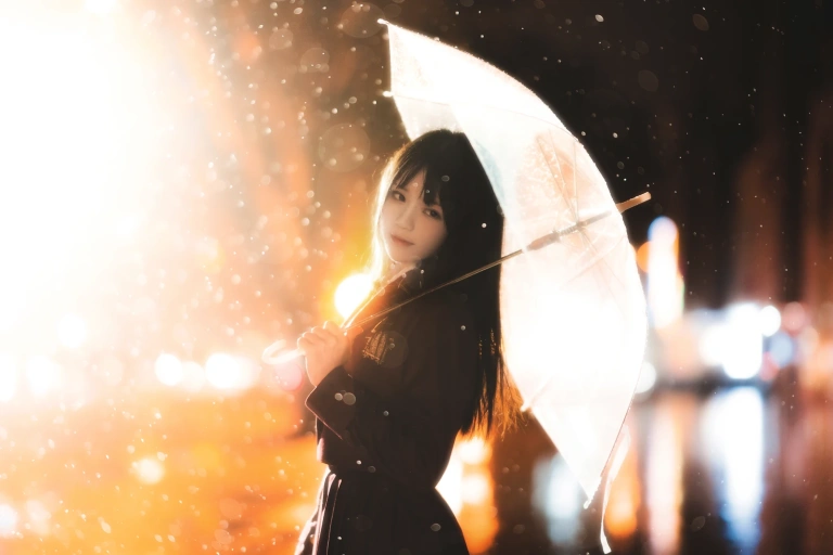 桜桃喵《桜桃未熟3 雨下》写真图集 43P｜在线预览与图包下载