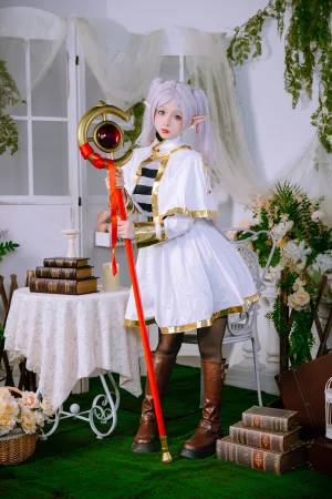 日奈娇(椎名莜)《芙莉莲》写真图集 50P｜在线预览与图包下载