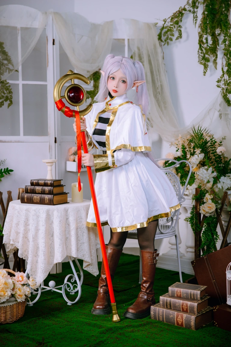 日奈娇(椎名莜)《芙莉莲》写真图集 50P｜在线预览与图包下载