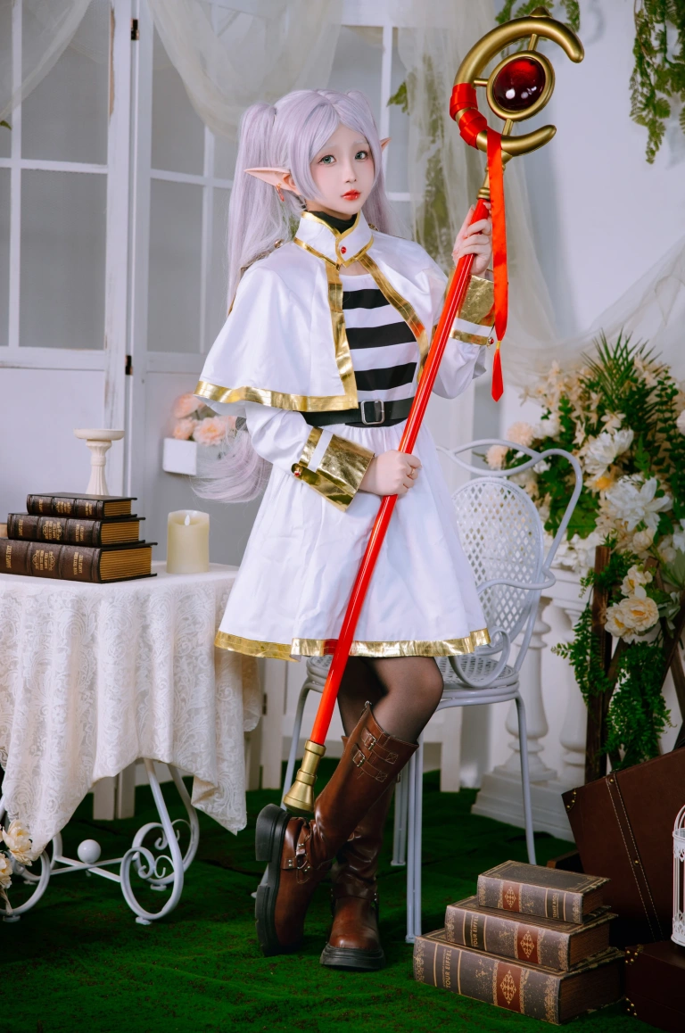 日奈娇(椎名莜)《芙莉莲》写真图集 50P｜在线预览与图包下载
