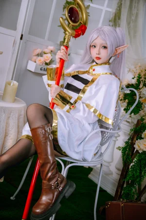 日奈娇(椎名莜)《芙莉莲》写真图集 50P｜在线预览与图包下载