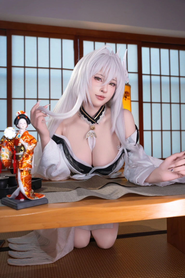 清水由乃《碧蓝航线 白凤和服》写真图集 76P+1V｜在线预览与图包下载