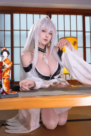 清水由乃《碧蓝航线 白凤和服》写真图集 76P+1V｜在线预览与图包下载