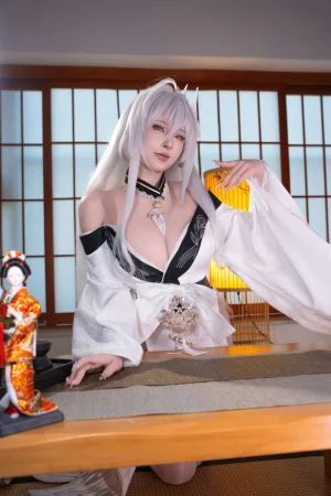 清水由乃《碧蓝航线 白凤和服》写真图集 76P+1V｜在线预览与图包下载