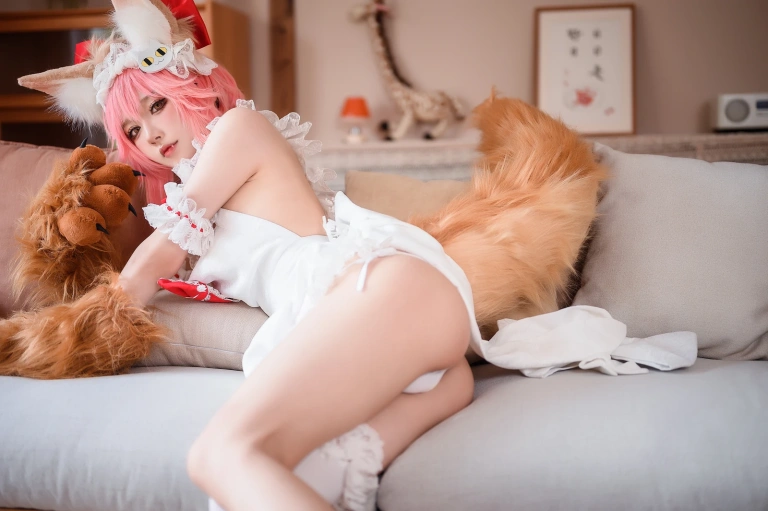 阿包也是兔娘《玉藻喵》写真图集 44P｜在线预览与图包下载