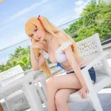 星之迟迟《《鸣夏》 苏赛克斯》写真图集 25P｜在线预览与图包下载