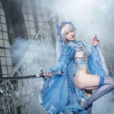 阿包也是兔娘《冰雪2B》写真图集 42P｜在线预览与图包下载