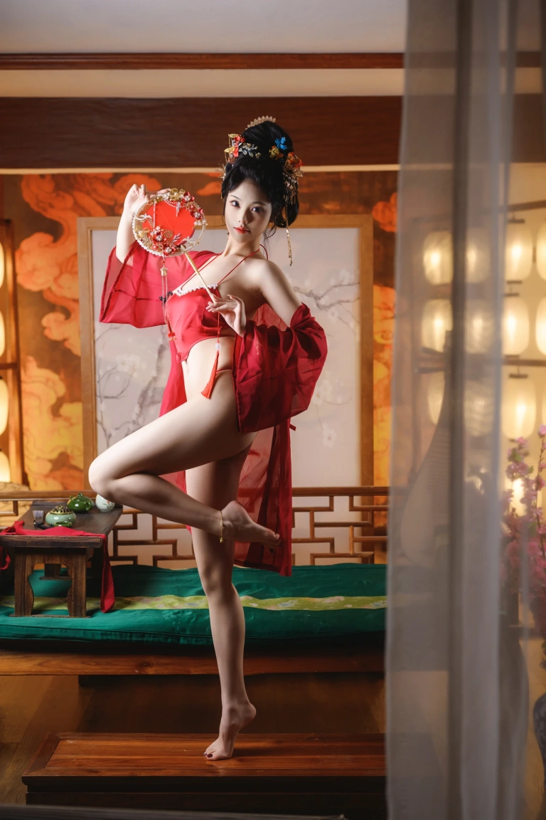 蜜汁猫裘《唐宫夜宴》写真图集 61P+1V｜在线预览与图包下载