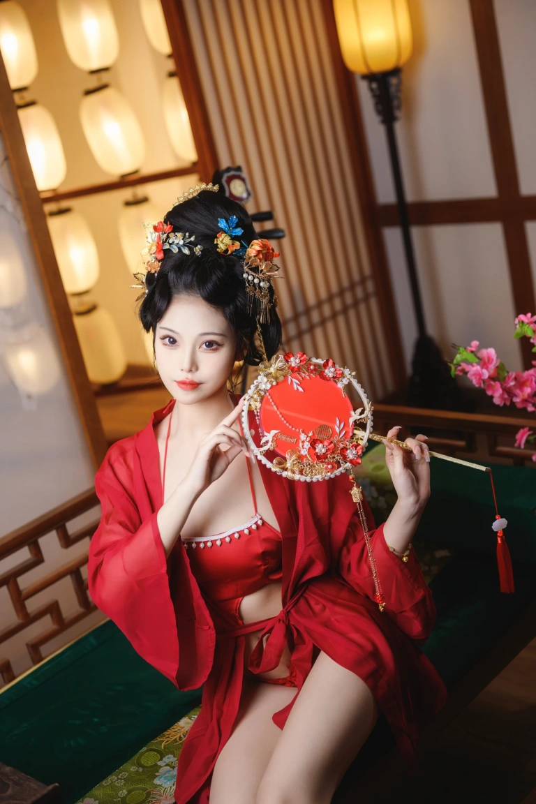 蜜汁猫裘《唐宫夜宴》写真图集 61P+1V｜在线预览与图包下载