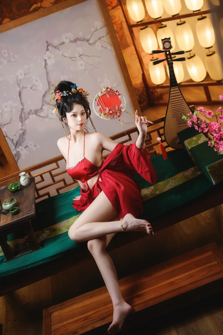 蜜汁猫裘《唐宫夜宴》写真图集 61P+1V｜在线预览与图包下载