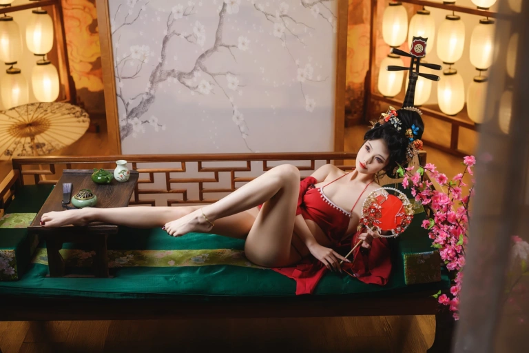 蜜汁猫裘《唐宫夜宴》写真图集 61P+1V｜在线预览与图包下载