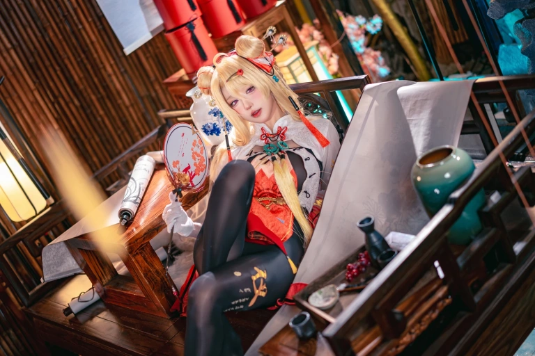 阿包也是兔娘《交错战线 咎瓦尤斯》写真图集 28P+2V｜在线预览与图包下载