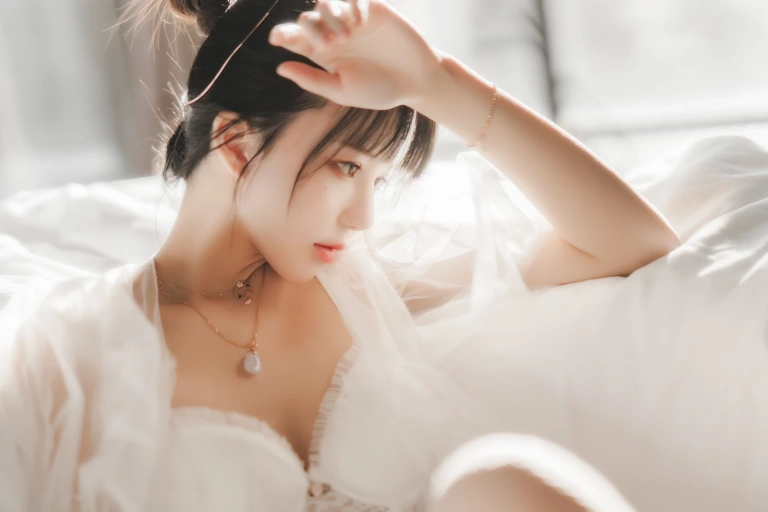 桜桃喵《白纱糖02》写真图集 35P｜在线预览与图包下载