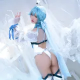 阿包也是兔娘《加冕图 优菈》写真图集 25P｜在线预览与图包下载