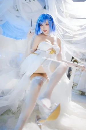 瓜希酱《碧蓝航线 恰巴耶夫·白骑兵的旋律》写真图集 20P｜在线预览与图包下载