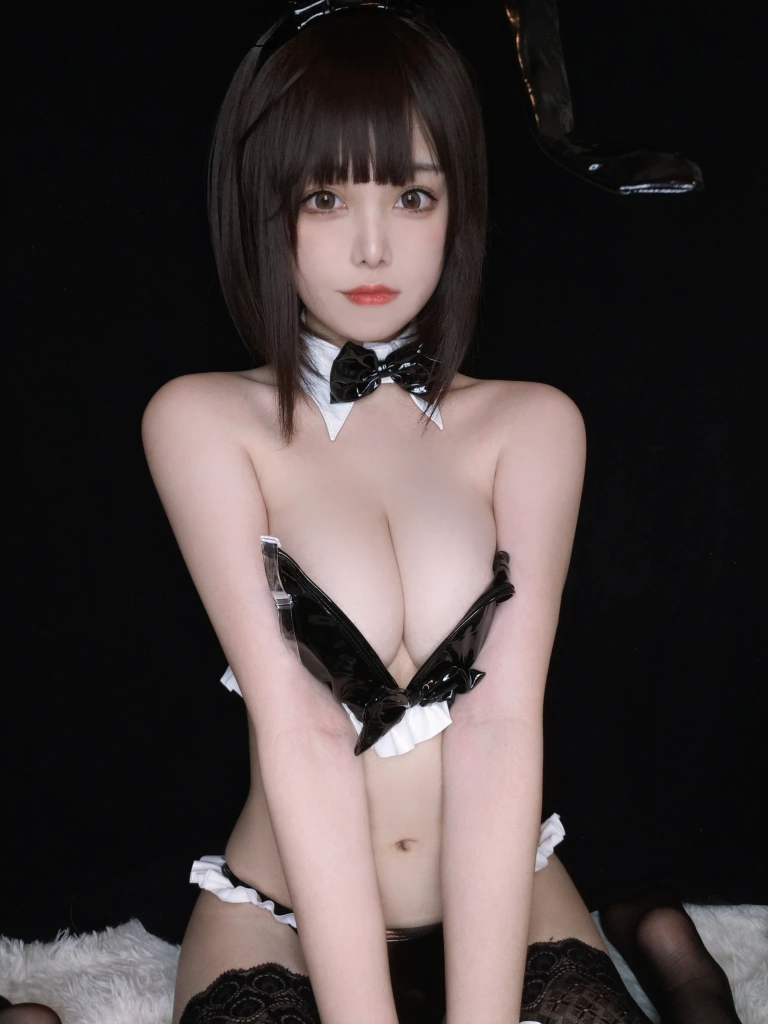 蜜汁猫裘《黑兔》写真图集 31P｜在线预览与图包下载
