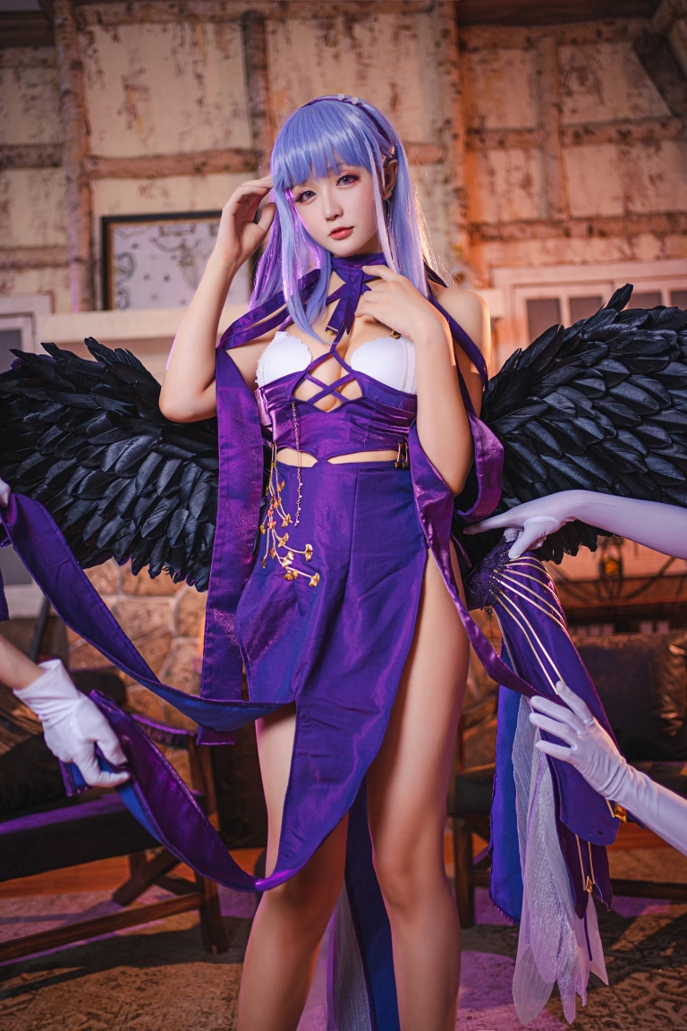 星之迟迟《《琉璃之宴》 黛朵》写真图集 25P｜在线预览与图包下载