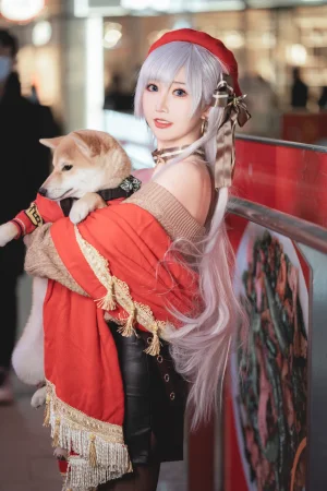 面饼仙儿《圣诞贝法》写真图集 17P｜在线预览与图包下载