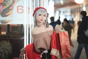 面饼仙儿《圣诞贝法》写真图集 17P｜在线预览与图包下载