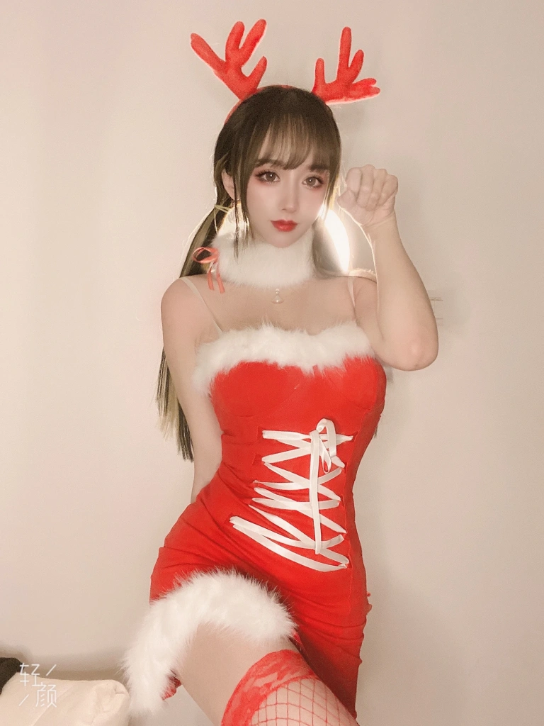 过期米线线喵《圣诞特辑》写真图集 39P+1V｜在线预览与图包下载