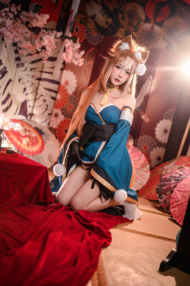 阿包也是兔娘《原神 希娜小姐》写真图集 42P｜在线预览与图包下载