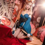 阿包也是兔娘《原神 希娜小姐》写真图集 42P｜在线预览与图包下载