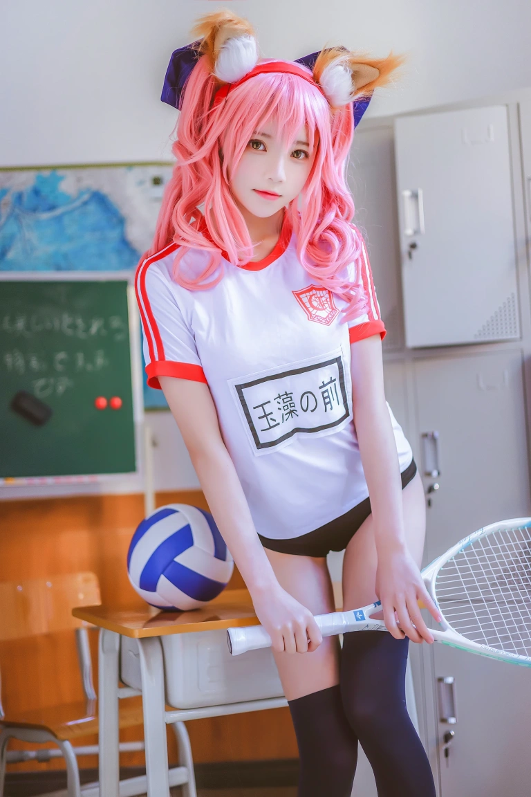 桜桃喵《玉藻前体操服》写真图集 31P｜在线预览与图包下载