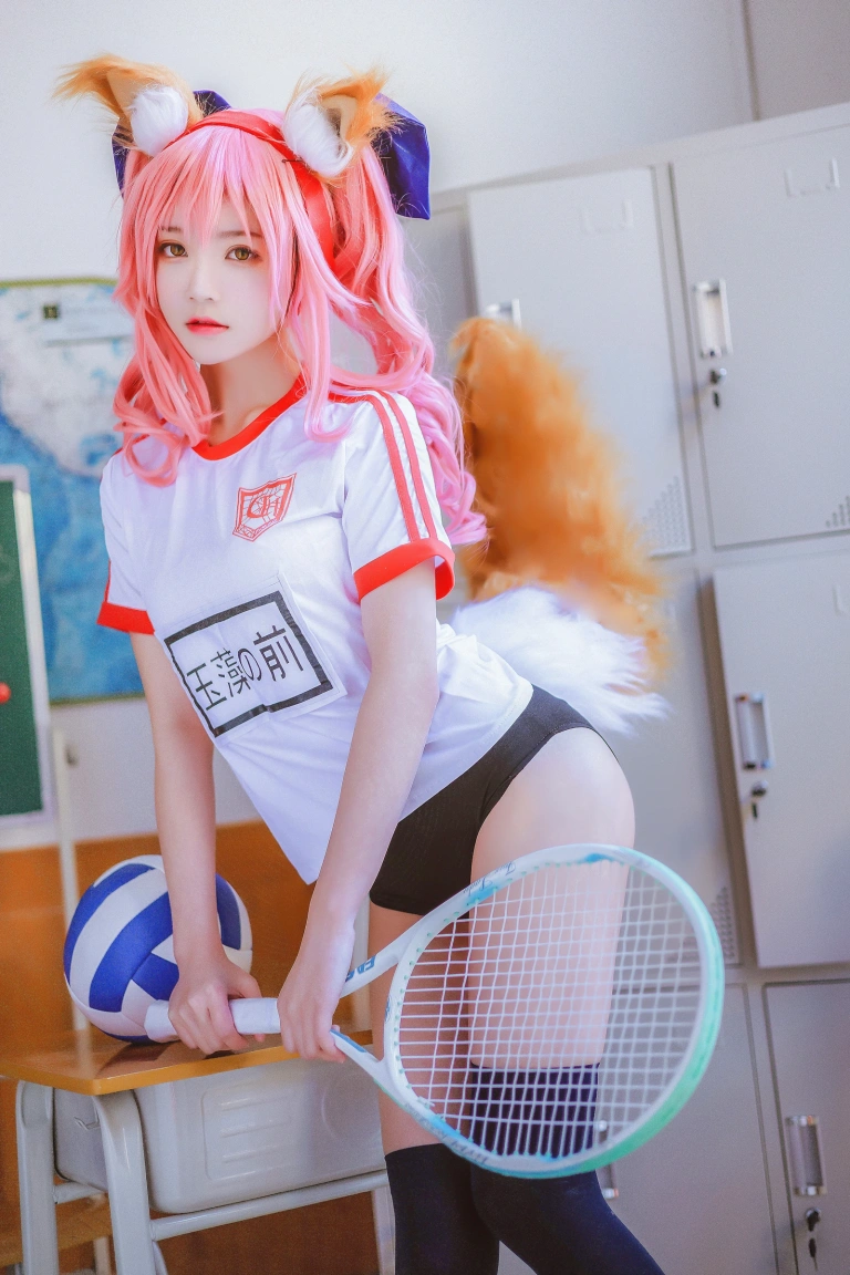 桜桃喵《玉藻前体操服》写真图集 31P｜在线预览与图包下载